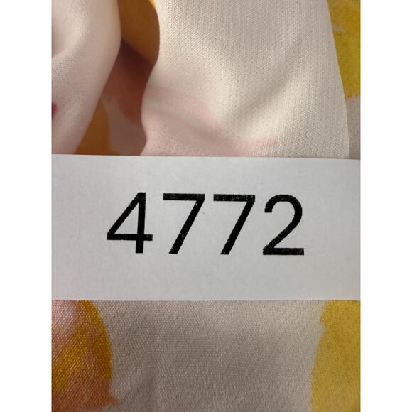 NEW Lane Bryant Plus Size 20 Floral Print Tie Front Fit Flared Midi Dress - Picture 10 of 10